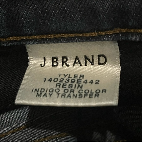 J Brand Men's Tyler Slim Fit Stretch Dark Wash Jeans dark wash size 29 - Picture 4 of 10
